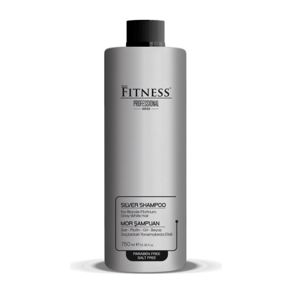 Fitness Professional Silver Mor Şampuan - Gri Beyaz Platin Sarı Saçlara Uygun 750 ml Şampuan ve Saç Kremi Fiyatı