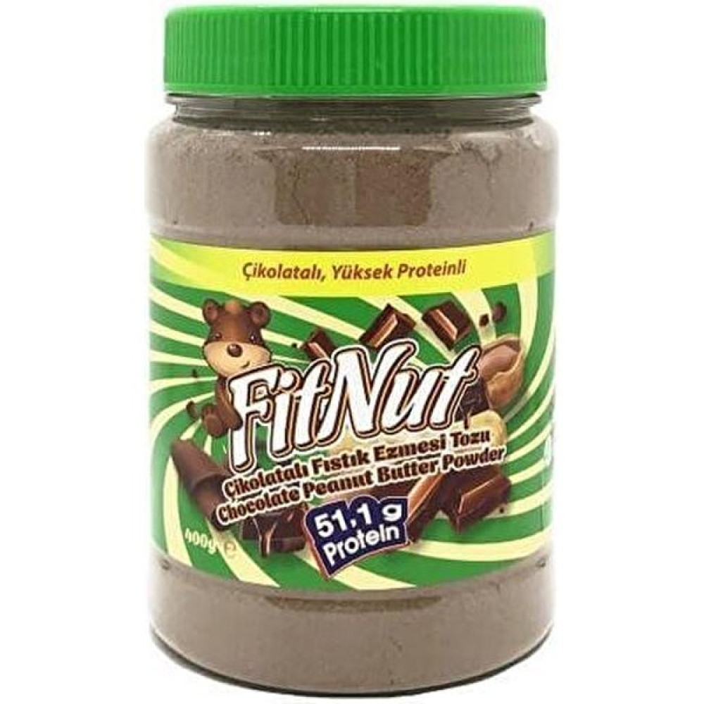 Fitnut Çikolatalı Fıstık Ezmesi Tozu 400 G - -- Protein Tozları Fiyatı