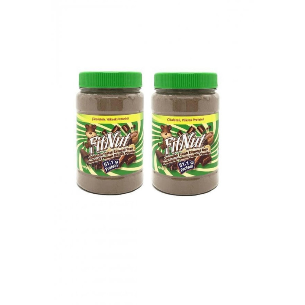 Fitnut Çikolatalı Fıstık Ezmesi Tozu 400 G 2 Adet Protein Tozları Fiyatı