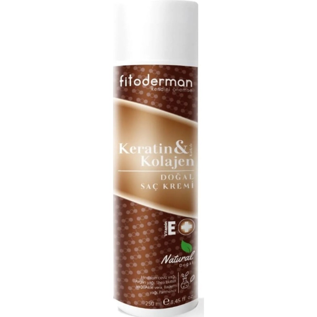Fito Derman Doğal Keratin & Kolajen Katkılı Saç Bakım Kremi 250 ml Şampuan ve Saç Kremi Fiyatı