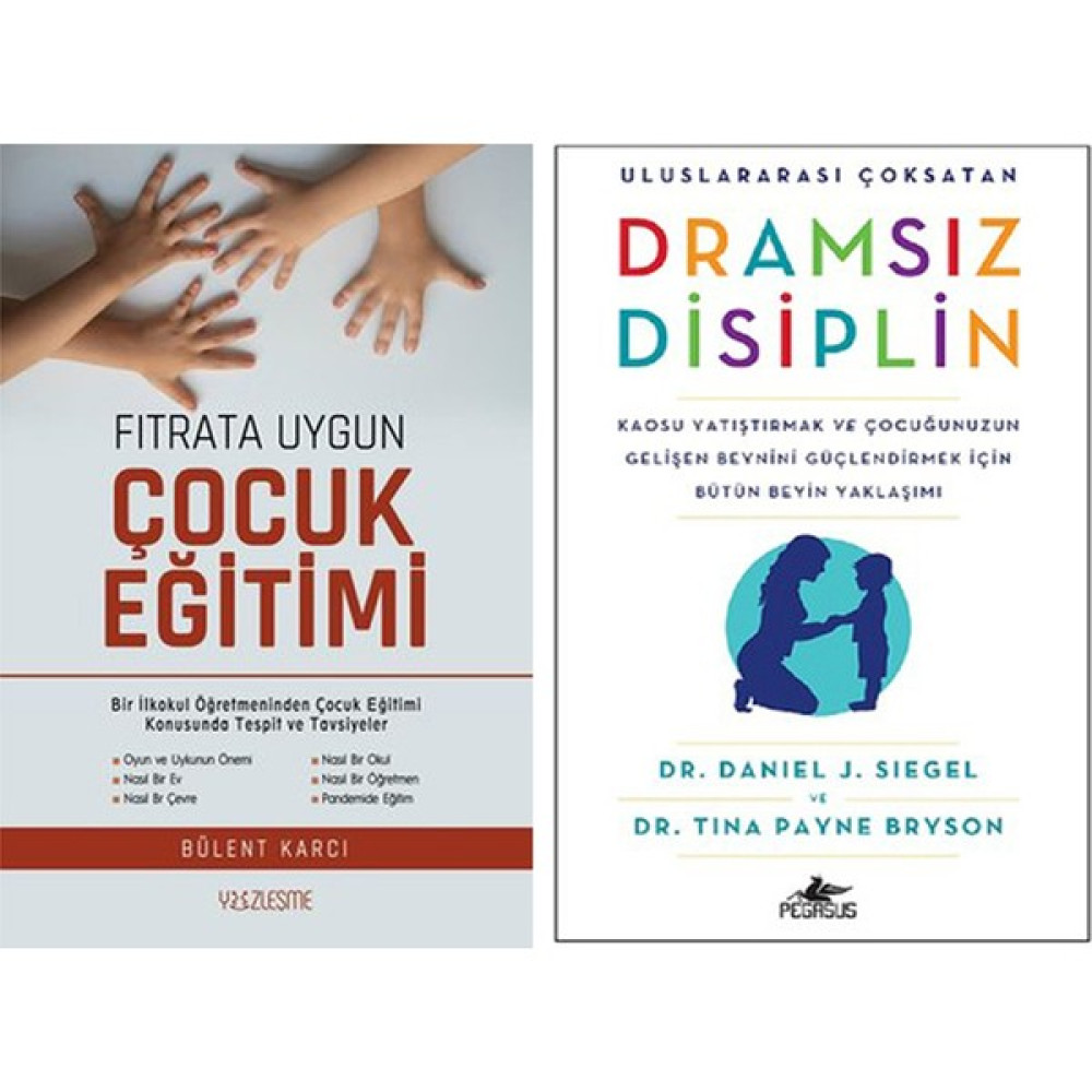 Fıtrata Uygun Çocuk Eğitimi - Dramsız Disiplin 2 Kitap Set Kişisel Gelişim ve Psikoloji Fiyatı
