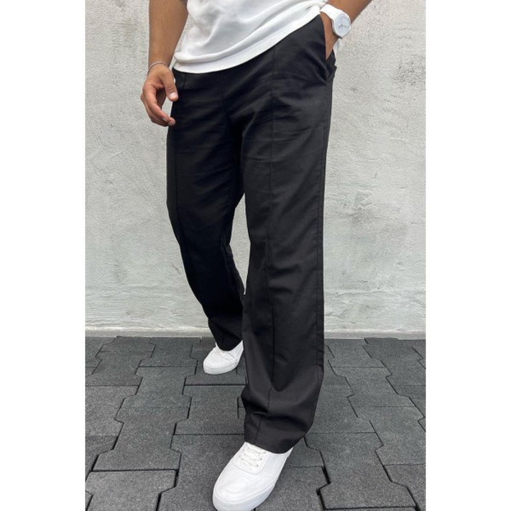 Fittingroom Erkek Baggy Pantolon - Siyah Erkek Pantolon Fiyatı