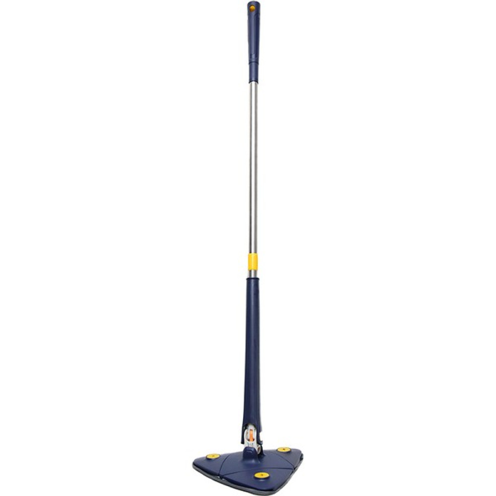 FİTZGERALD Kendinden Sıkmalı Üçgen Mop Cam Duvar Yer Silebilen Yedek Mikrofiber Bezli Paspas Mavi Temizlik Malzemeleri Fiyatı