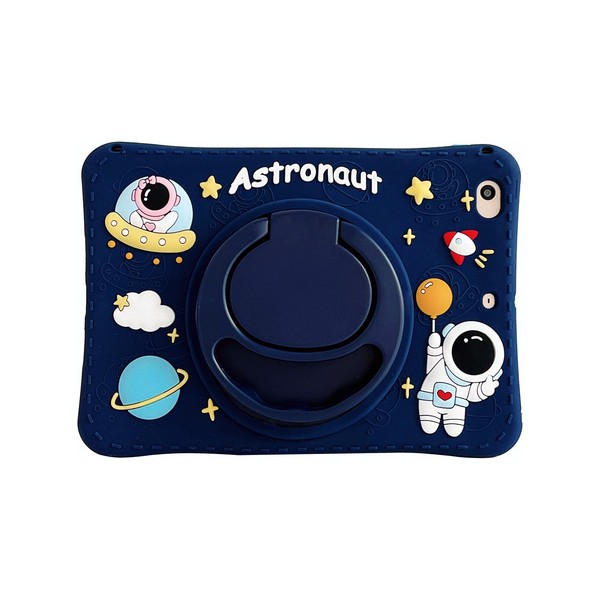Five-E Apple iPad 8. Nesil (2020) 10.2 Standlı ve Boyun Askılı Astronot Figürlü Çocuk Tablet Kılıf ve Ekran Koruyucu A2270 A2430 A2429 A2428 Diğer Fiyatı