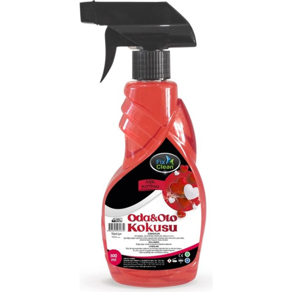 Fix Clean Oda & Oto Kokusu Aşk KIRMIZI 500 ML Oto Boyaları Fiyatı