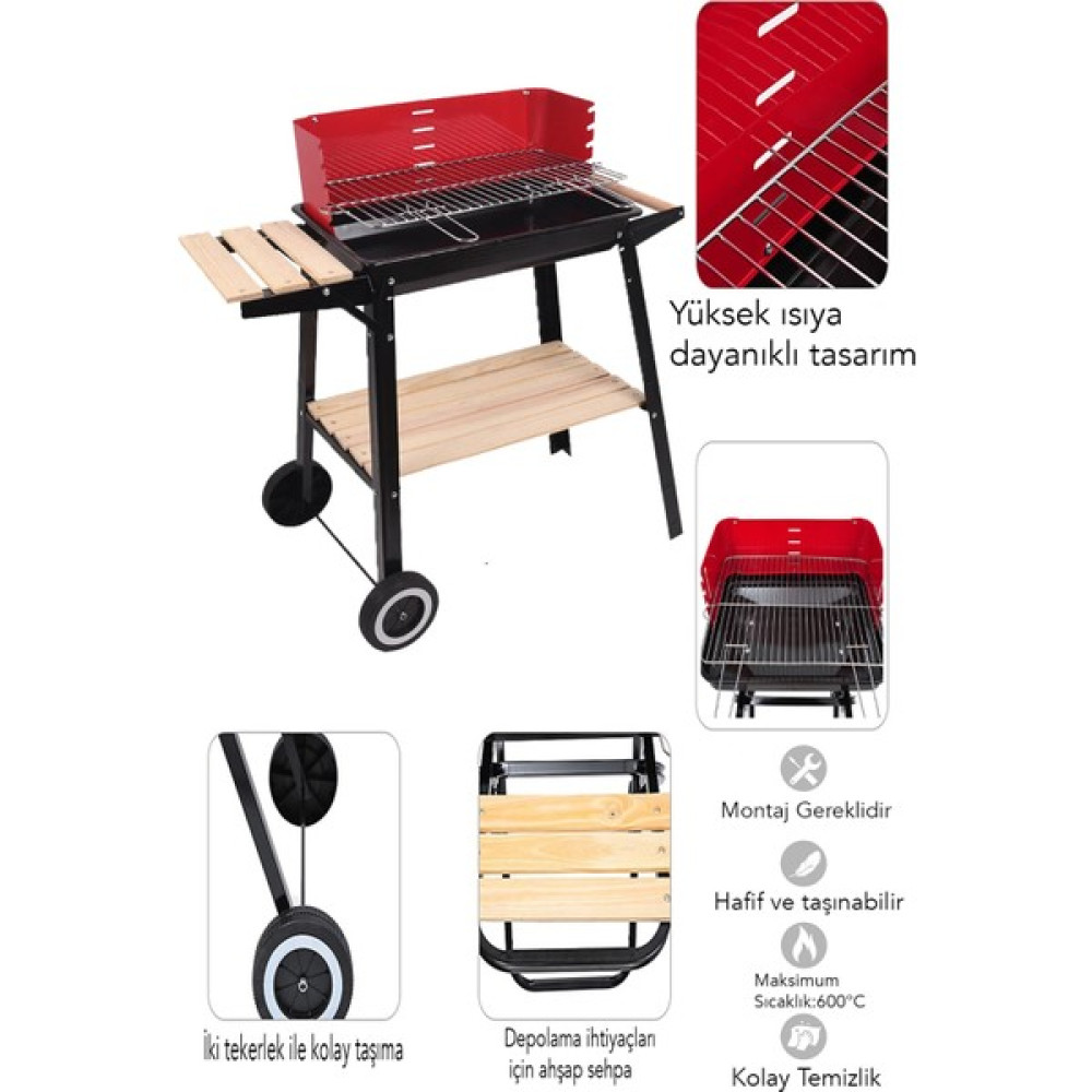 Fix Home Mangal Bbq Taşınabilir Kömürlü Terra Barbekü Bahçe Mangalı & Barbekü Fiyatı