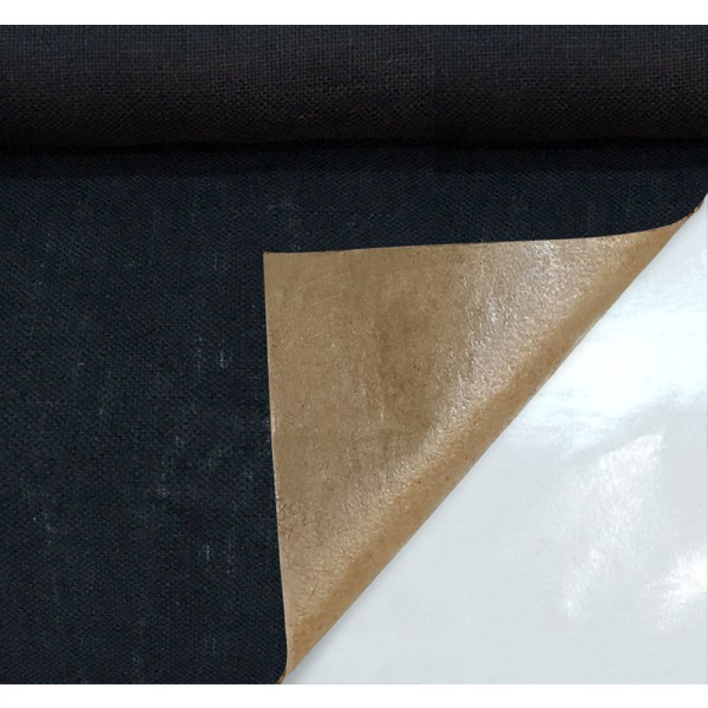 Fixall Adhesive Products Yapışkanlı Doğal Renkli Jüt Telis Kumaş Çuval Bezi 50 x 100 cm. - 01-Siyah - 100 cm - 50 cm Kumaşlar Fiyatı