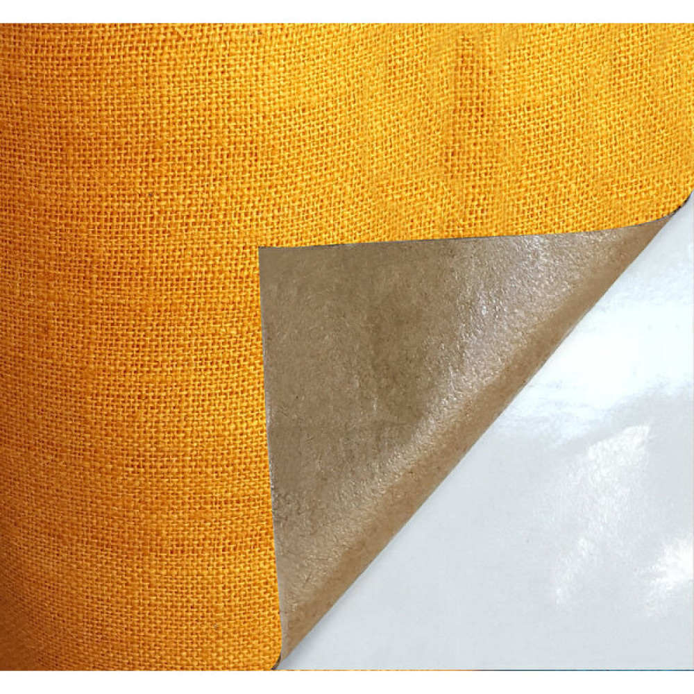 Fixall Adhesive Products Yapışkanlı Doğal Renkli Jüt Telis Kumaş Çuval Bezi 50X100 Cm. - 118-Orange - 100 cm - 50 cm Kumaşlar Fiyatı