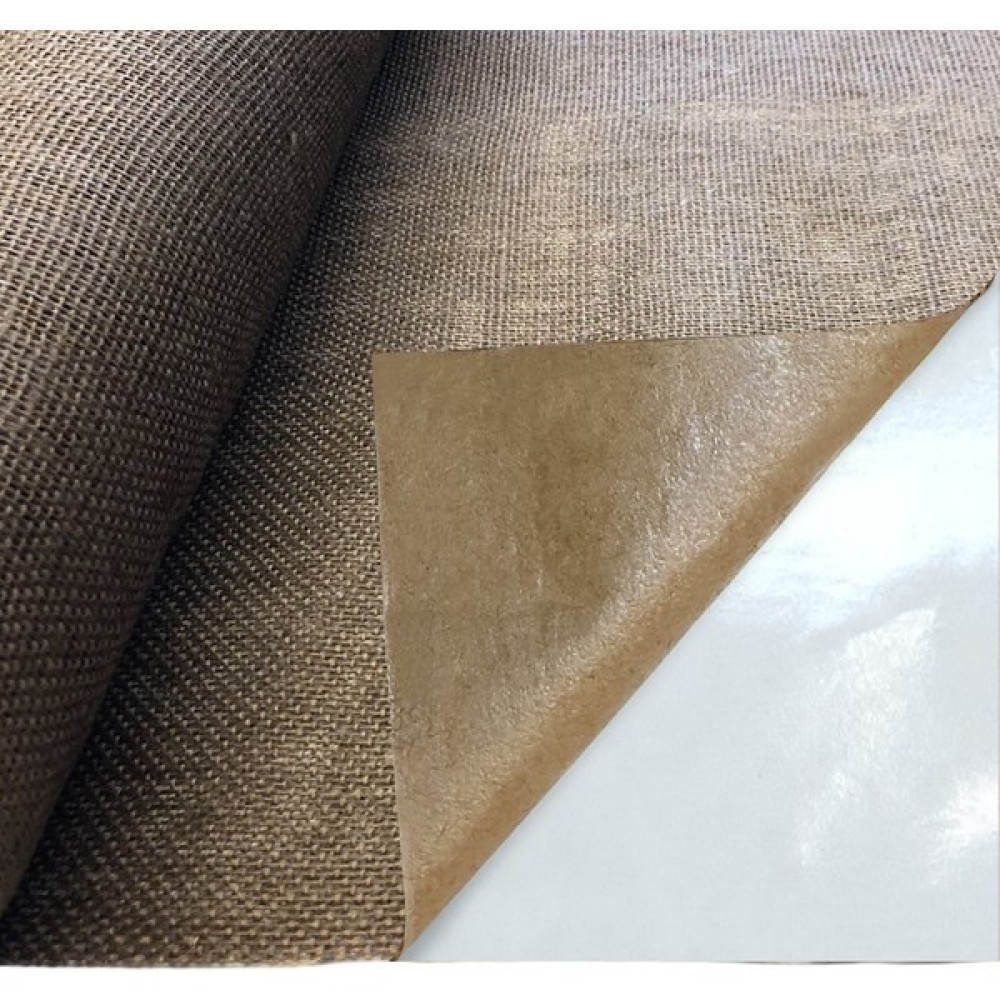 Fixall Adhesive Products Yapışkanlı Doğal Renkli Jüt Telis Kumaş Çuval Bezi 50X100 Cm. - 702 Kahverengi - 100 cm - 50 cm Kumaşlar Fiyatı