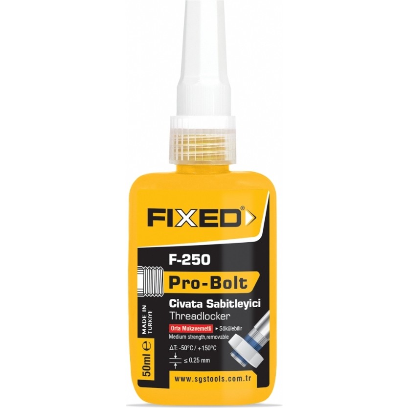 Fıxed Civata Sabitleyici Orta Mukavemetli Pro-Bolt 50ML Diğer Fiyatı