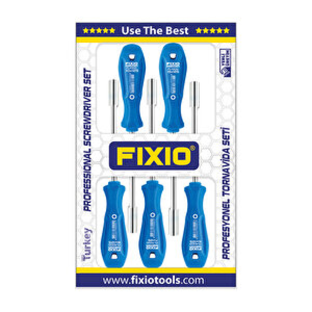 FIXIO 5 Parça Lokma Tornavida Takımı FL5613 Lokma Takımı Fiyatı
