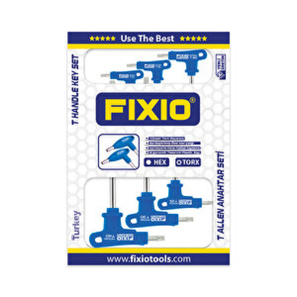 FIXIO 6 Parça Torx T Allen Takımı FR7106 Lokma Takımı Fiyatı