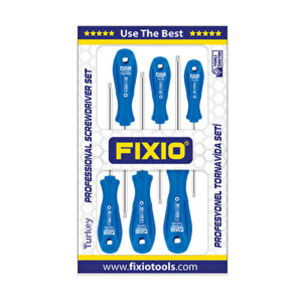 FIXIO 6 Parça Torx Tornavida Takımı FT6000 Tornavida Fiyatı