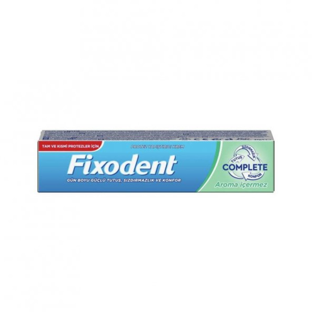 Fixodent Complete Aromasız Protez Yapıştırıcı Krem 47G Diş Macunları Fiyatı