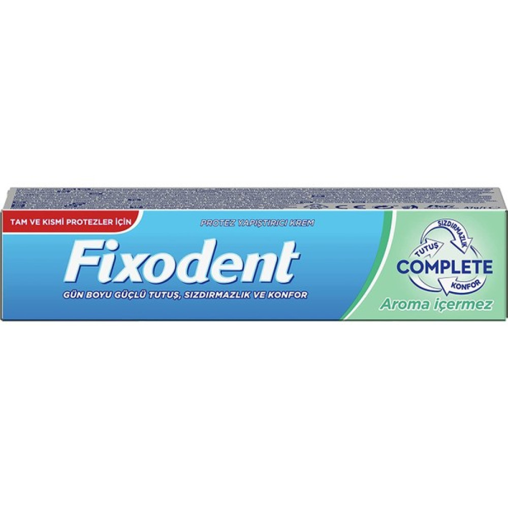 Fixodent Complete Diş Protez Yapıştırıcı Krem Aroma Içermez, 47 Gr Diş Beyazlatıcılar Fiyatı