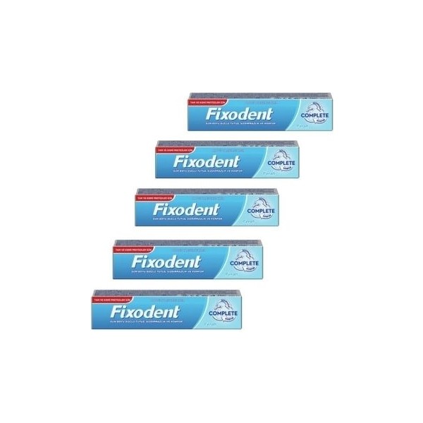Fixodent Complete Ferah Protez Yapıstırıcı Krem 47 gr 5 Adet Diğer Fiyatı
