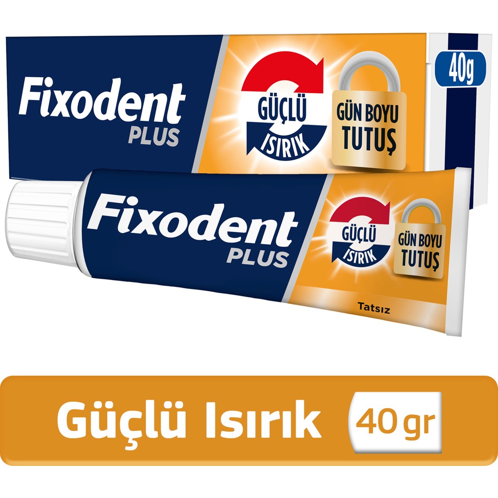 Fixodent plus Güçlü Isırık Diş Protezi Yapıştırıcı Krem 40g Diğer Fiyatı