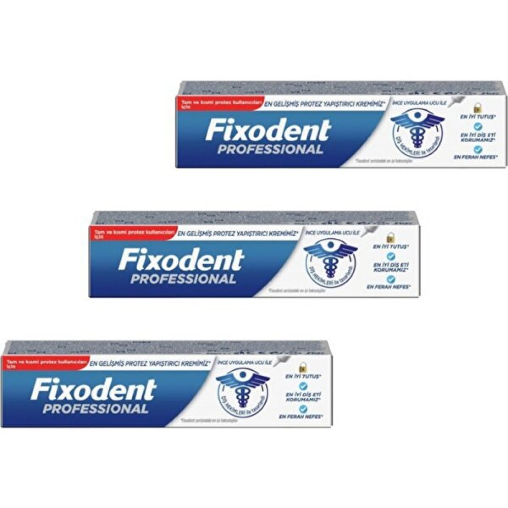Fixodent Professional 40 gr 3'lü Diş Beyazlatıcılar Fiyatı