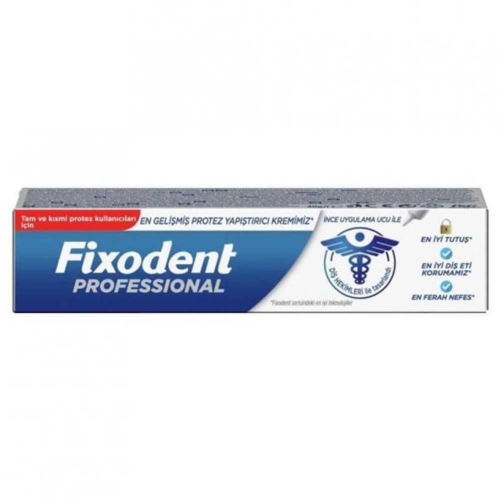 Fixodent Professional Protez Yapıştırıcı Krem 40Gr Diş Macunları Fiyatı