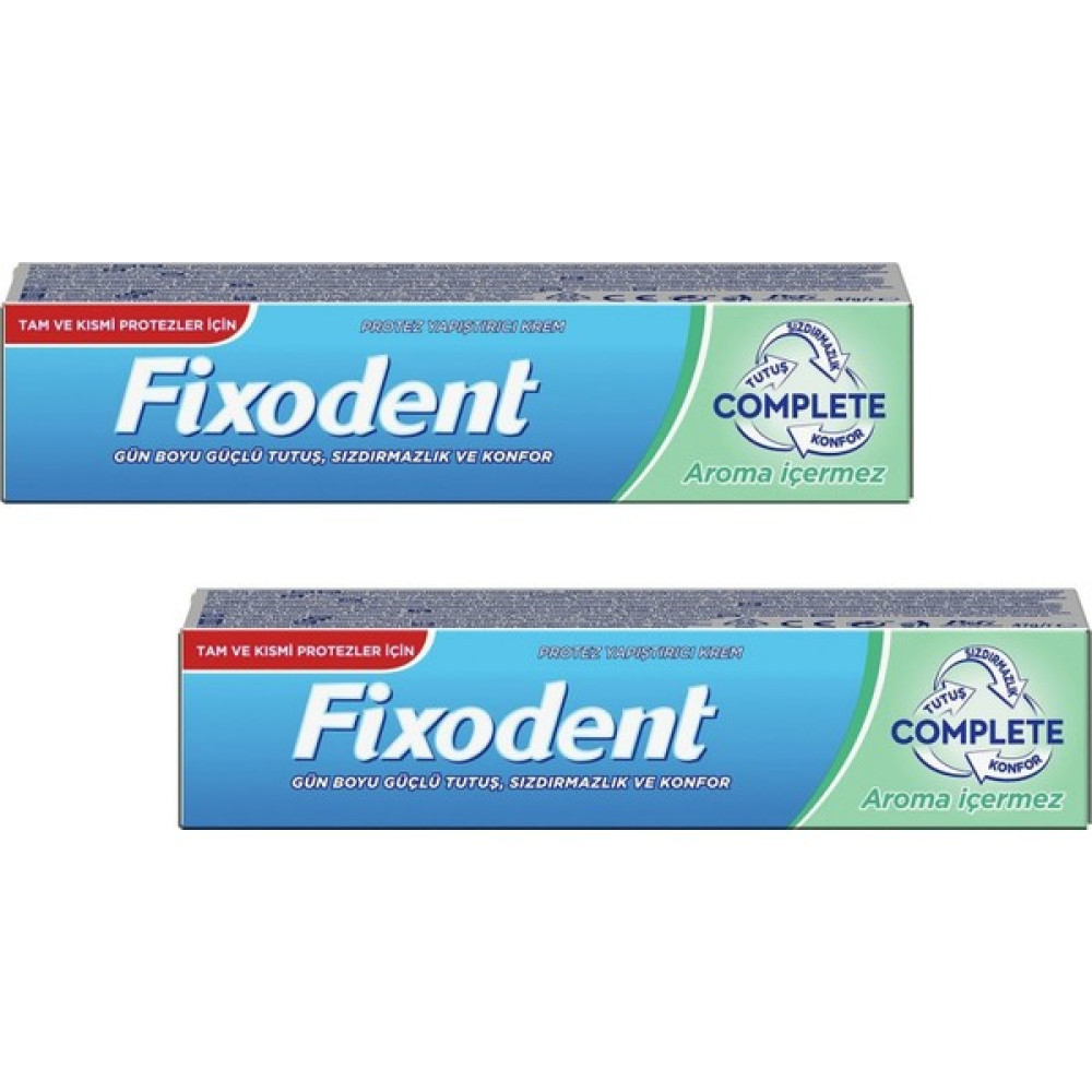 Fixodent Protez Yapıştırıcısı Tat Içermez Natural 47 gr 2'li. Diş Beyazlatıcılar Fiyatı