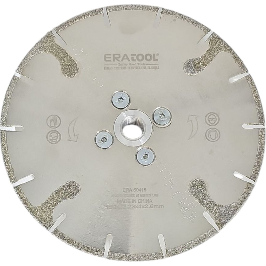 Fixonic Eratool ERA50415 150MM Elektrolize Flanşlı Elmas Testere - Gri - 22.23mm SSD / Solid State Drive Fiyatı