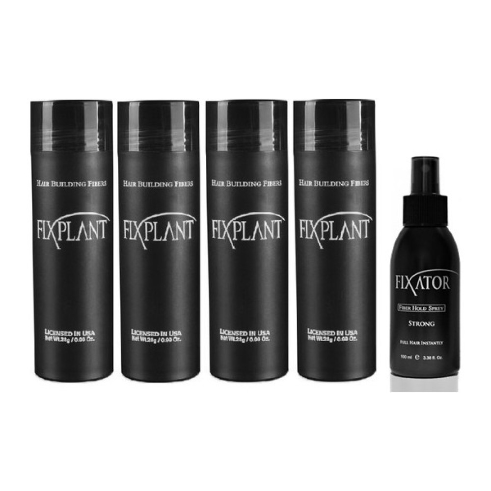 Fixplant 4 Set Koyu Kahve Saç Tozu + Fixator Sabitleyici Sprey - H-6 Saç Boyası Fiyatı