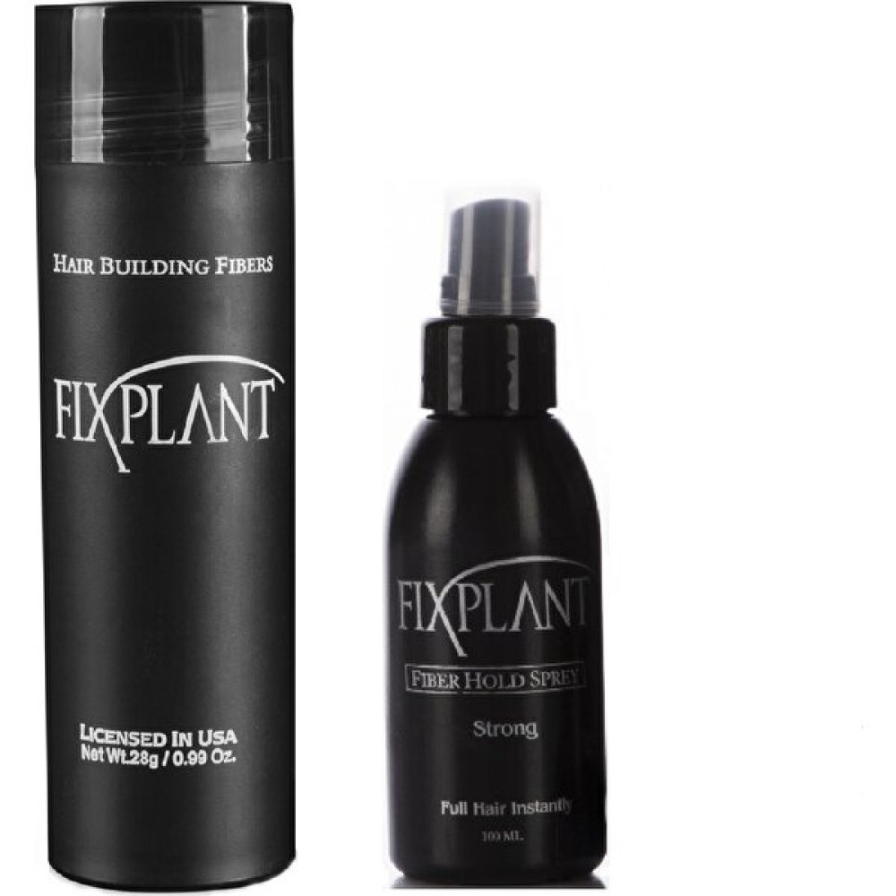 Fixplant Fixplant 1 Set 28 gr ( Saç Gürleştirici, Saç Dolgunlaştırıcı, Saç Fiberi, Saç Tozu )+ Toppik - Gri Saç Boyası Fiyatı