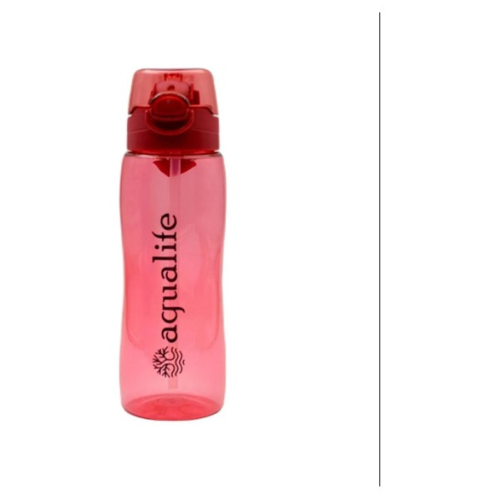 Fixpoint Fox Aqualife Kilitli Kapak Pipetli Matara Kırmızı 750 ml - 1 Adet Suluk Fiyatı