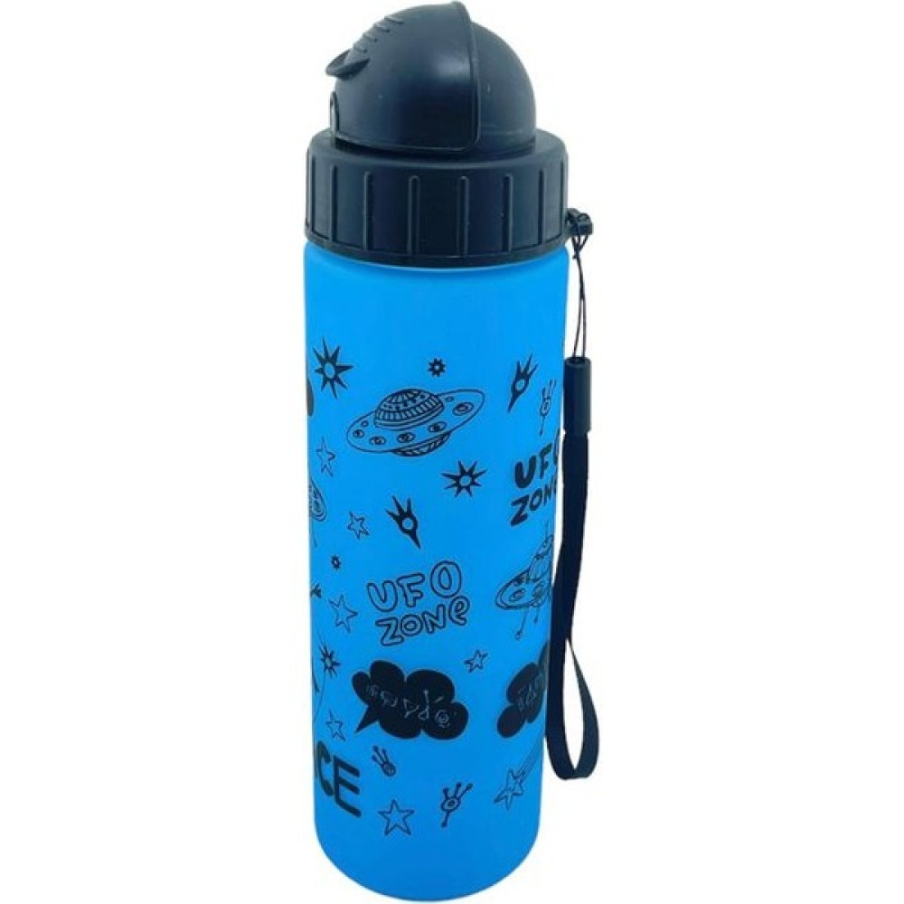 Fixpoint Mavi Ufo Desenli 500 ml Pipetli Matara P-8274 Suluk Fiyatı