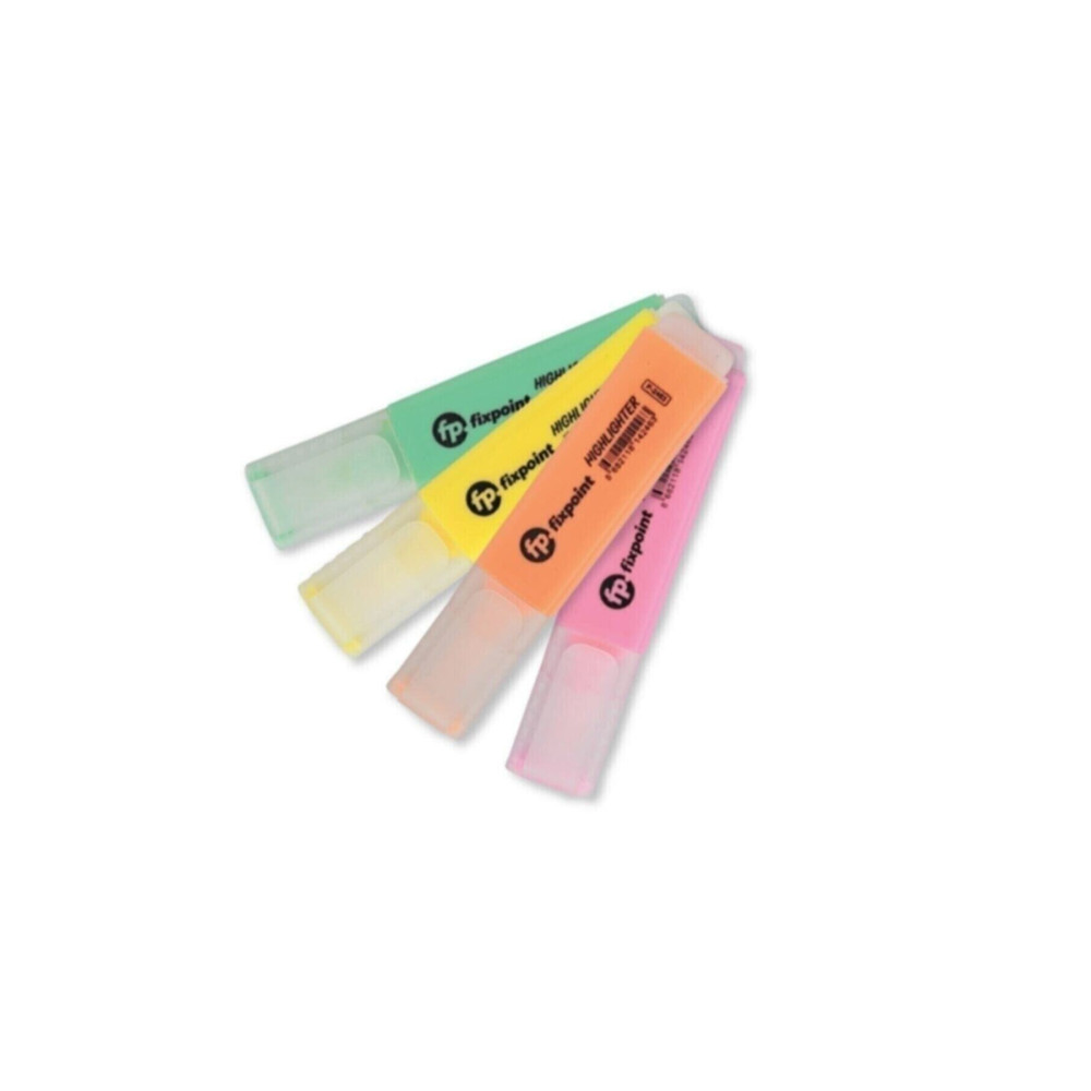 FixPoint P-3118 Pastel Fosforlu Kalem -4lü Paket Fosforlu Kalem Fiyatı
