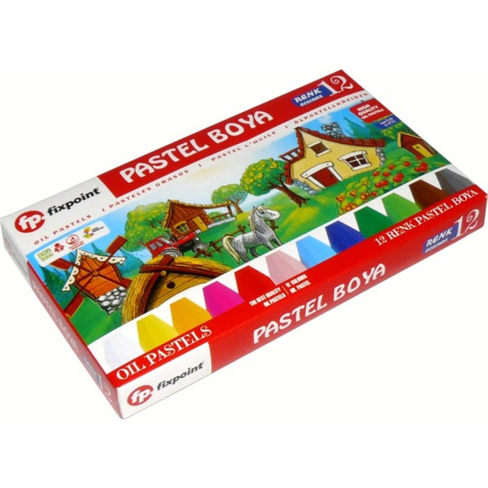 Fixpoint Pastel Boya 12 Renk Pastel Boya Fiyatı