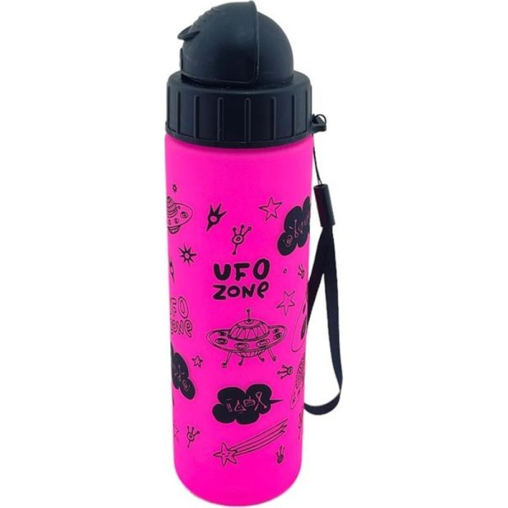 Fixpoint Pembe Ufo Desenli 500 ml Pipetli Matara P-8274 Suluk Fiyatı
