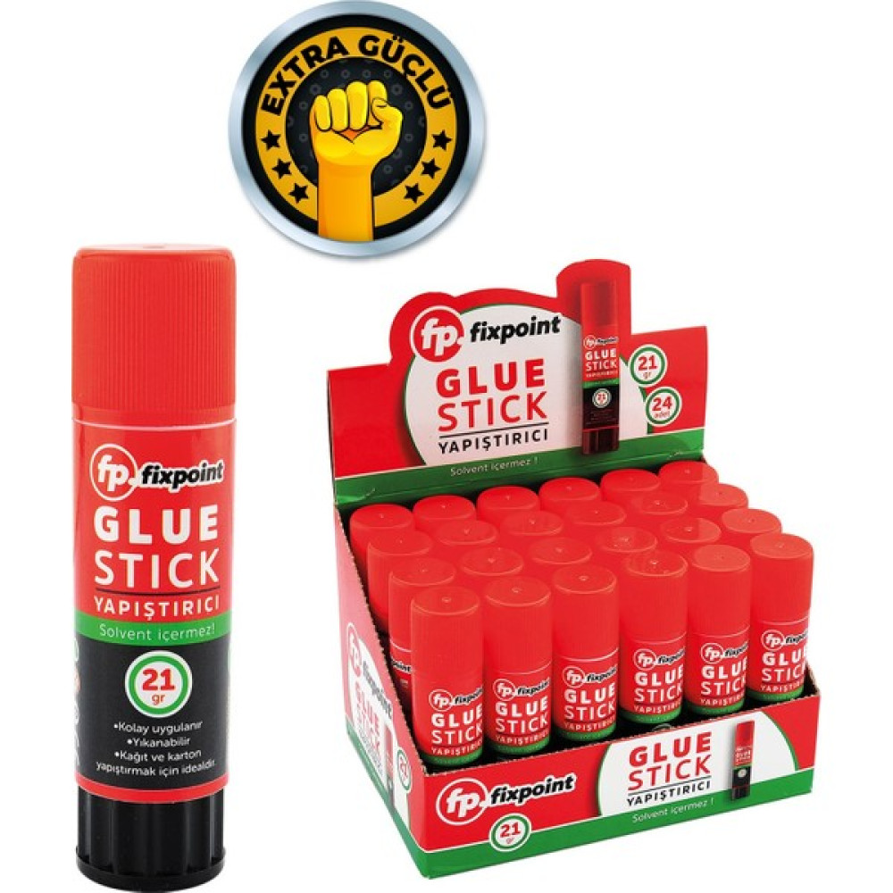 Fixpoint Stick Yapıştırıcı 24 Adet 21 gr Fi x point P 0650 Yapıştırıcı - Tutkal Fiyatı