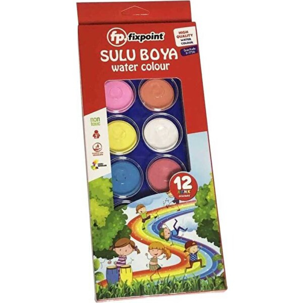 Fixpoint Sulu Boya 12 Renk Sulu Boya Fiyatı