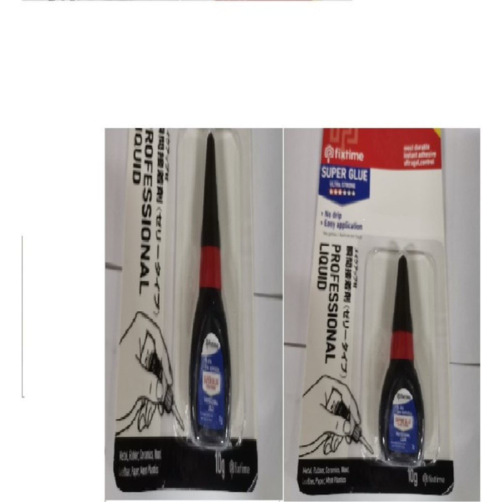 Fixtime SUPER GLU Yağ Bazlı Yapıştırıcı (2+1 SATIŞ PAKET ) - 2 Adet Nalburiye & Hırdavat Fiyatı