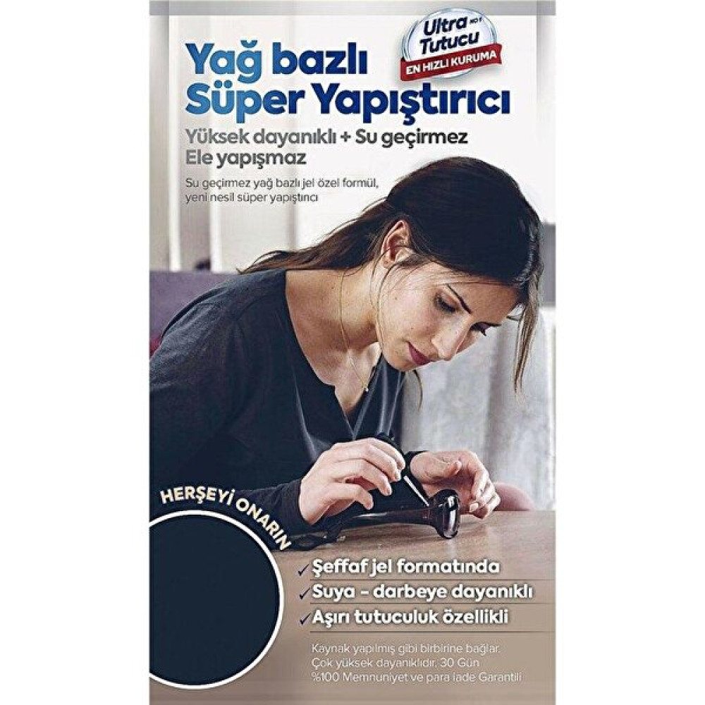 Fixtime Super Glue Yağ Bazlı Süper Yapıştırıcı Ultra Güçlü 10GR - Beyaz Nalburiye & Hırdavat Fiyatı