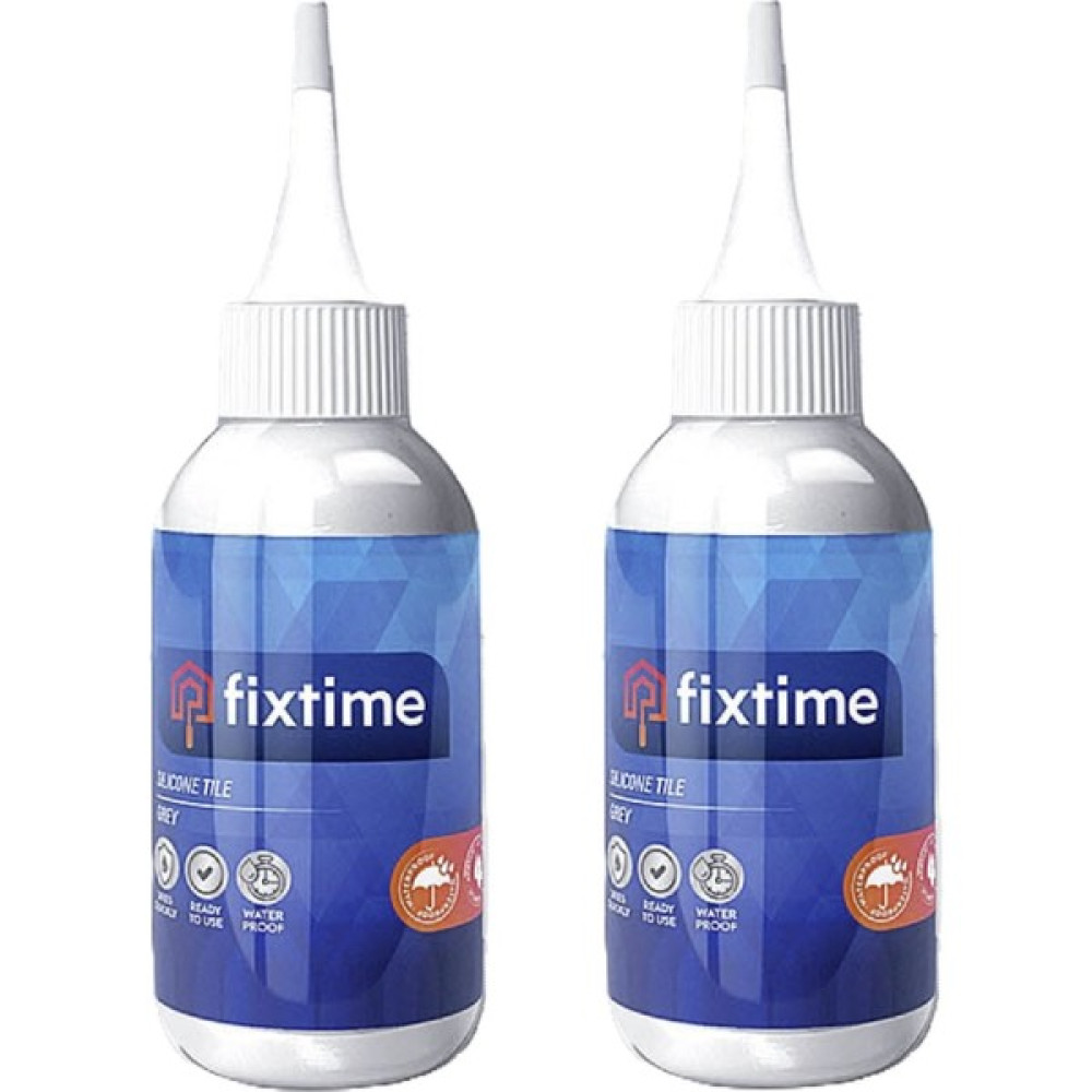 FİXTİME Tile Master Silikonlu Derz Dolgusu Krem 225 ml (2'li SATIŞ PAKET ) - 2 Adet Nalburiye & Hırdavat Fiyatı