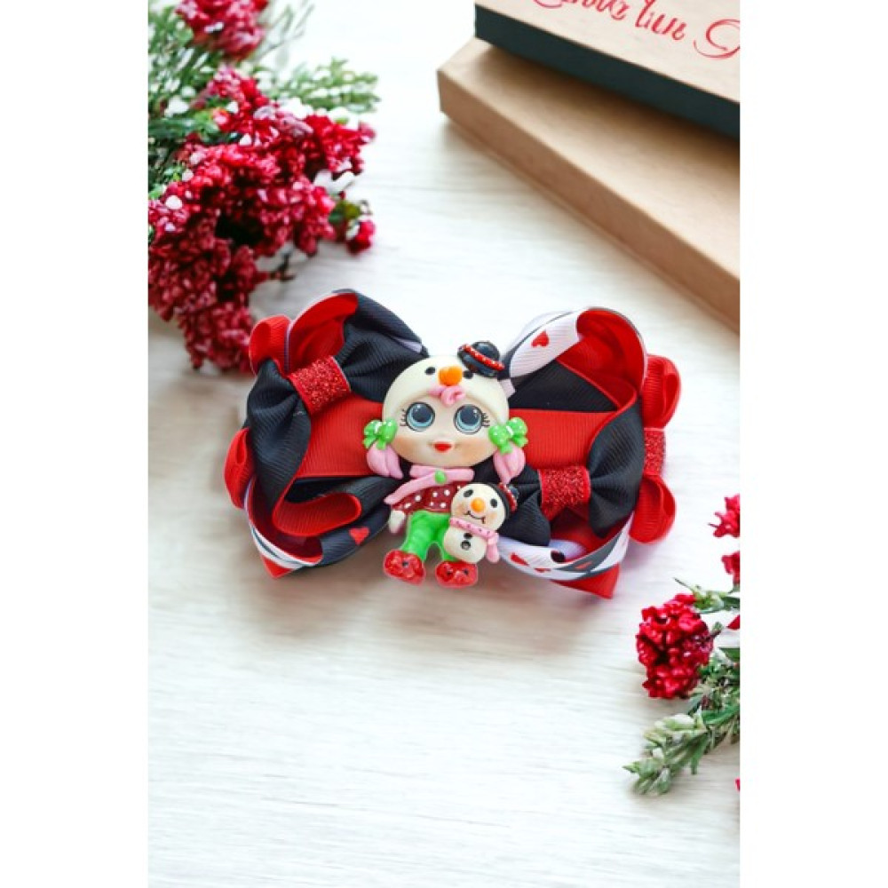 Fiyonka Handmade Creations Kış Bebek Figür Kız Çocuk Fiyonk Kurdele Toka Toka, Taç & Saç Bandı Fiyatı