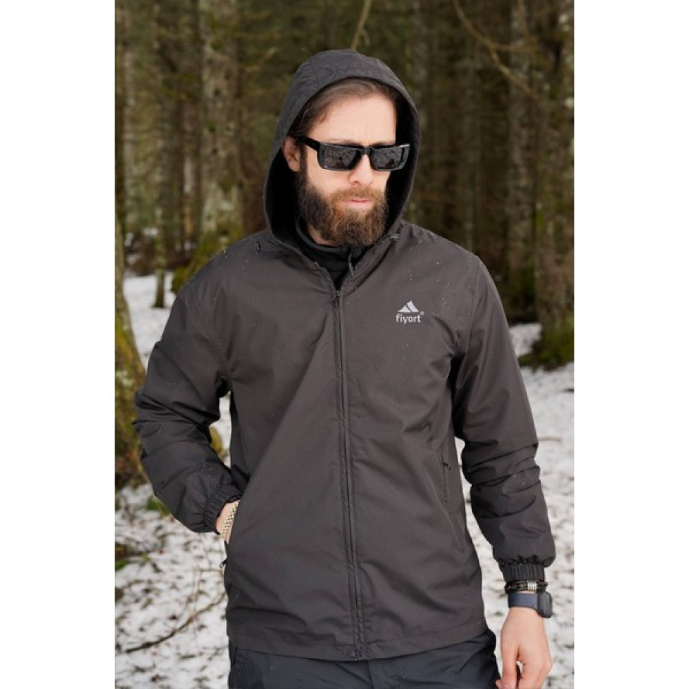 Fiyort Radoy Siyah Yağmurluk Yağmurluk & Panço (Outdoor) Fiyatı
