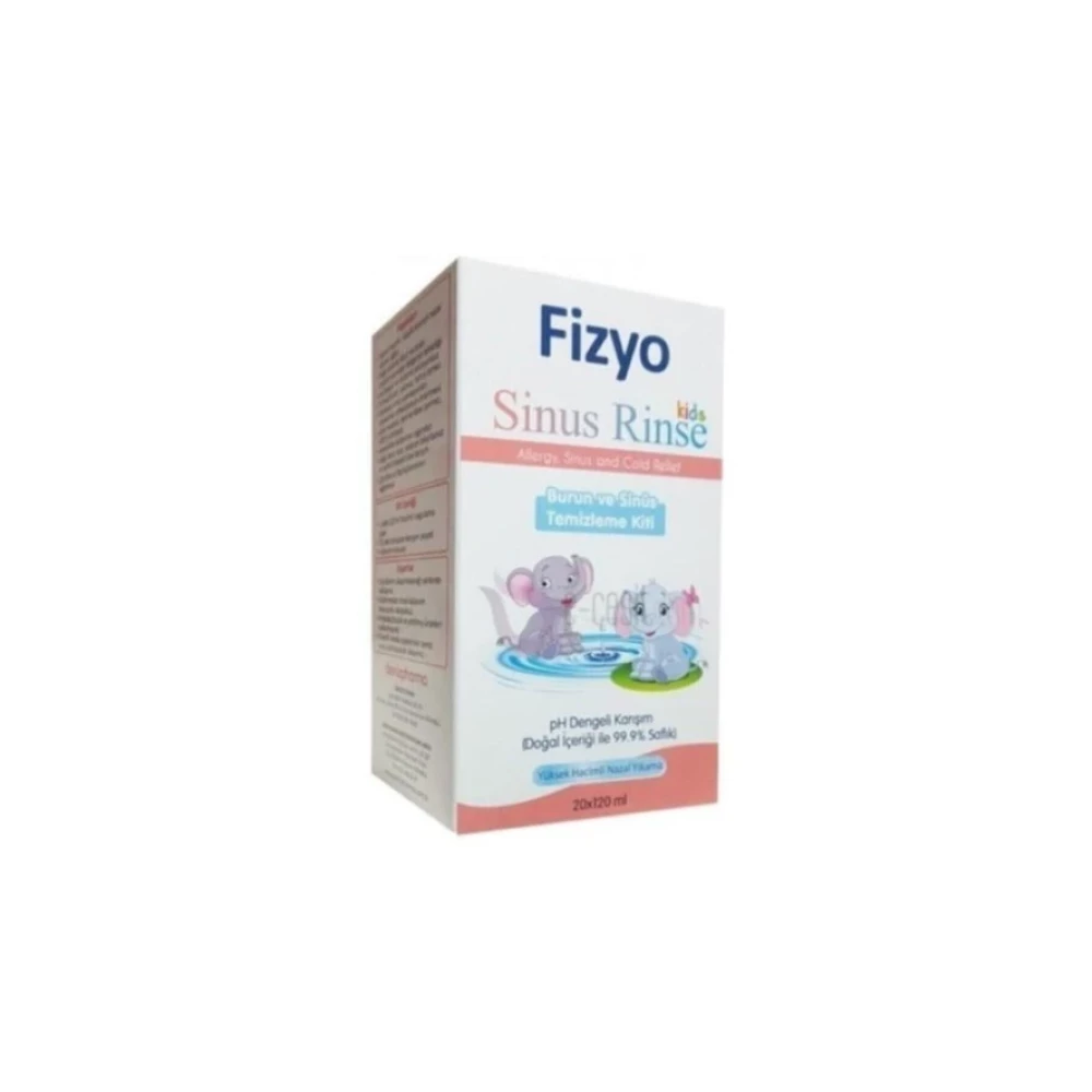 Fızyo Fızyo Sinus Rinse Kids Cocuklar Icin Burun Ve Sinus Temizleme Kiti 20 X 120 Ml Göz Kremi Fiyatı