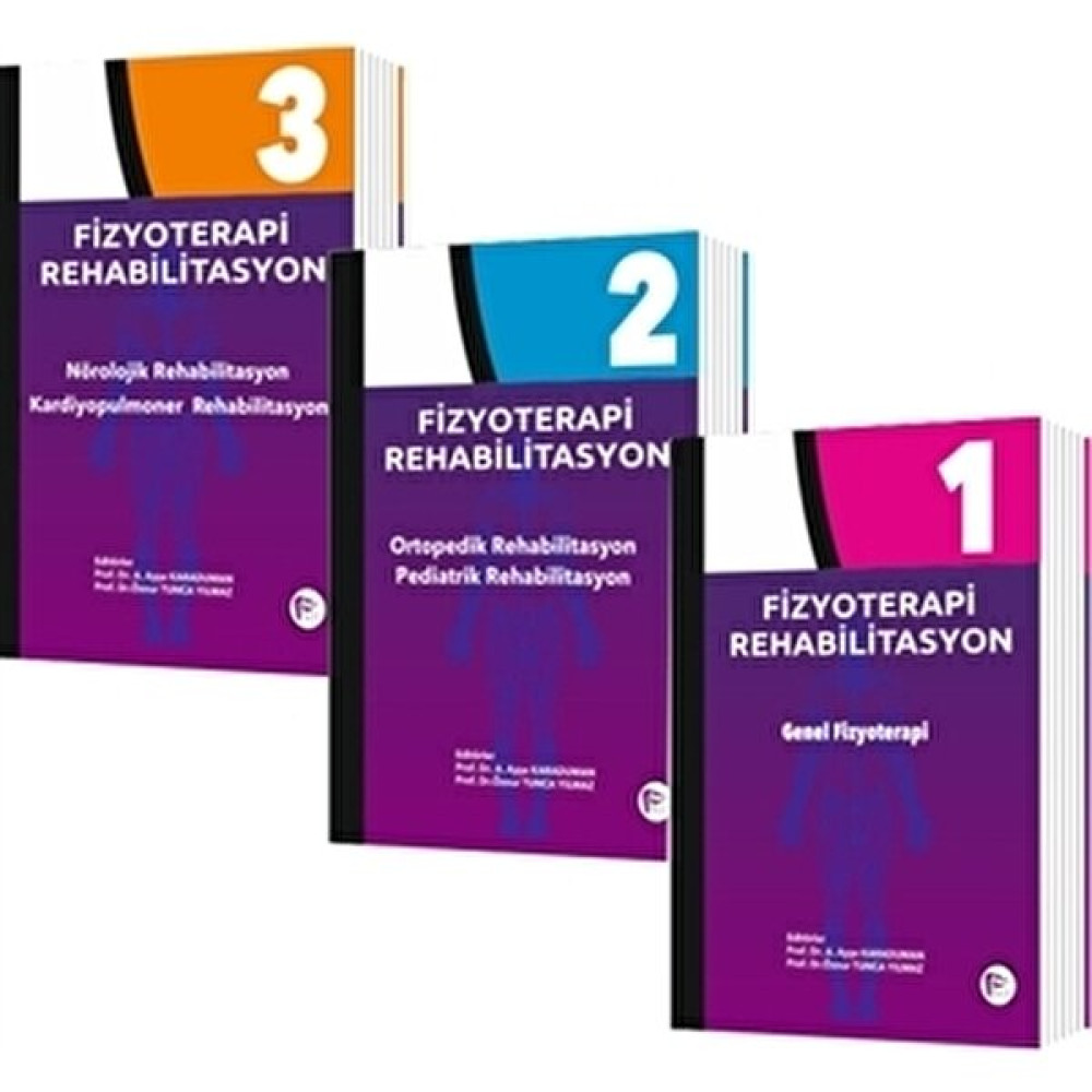 Fizyoterapi Rehabilitasyon Seti (3 Cilt Takım) Tıp Kitapları Fiyatı