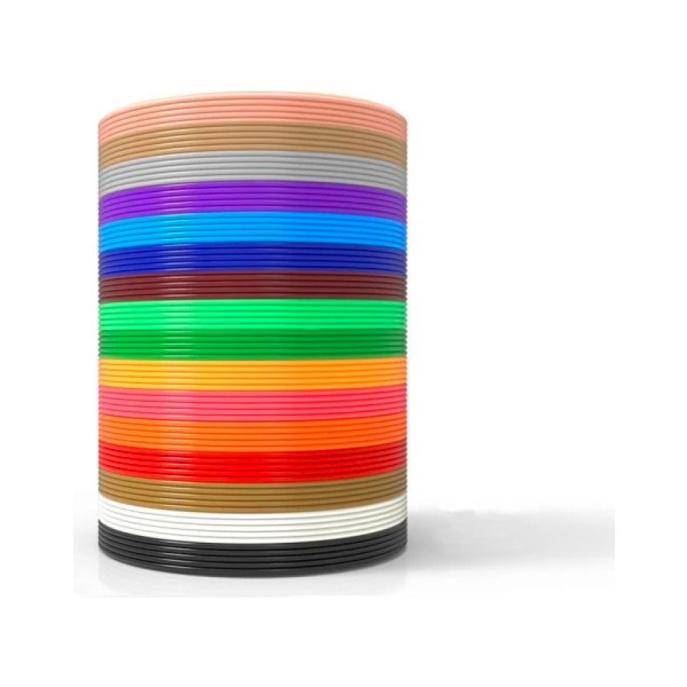 FK Filament 3D Pen Uyumlu 5MX10 Renk Pla Filament - Renkli Filament Fiyatı
