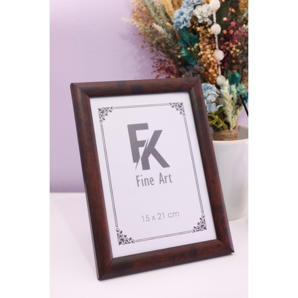 FK Fine Art 15 x 21 cm Fotoğraf, Resim, Belge, Evrak, Poster Çerçevesi Ayarlanabilir Ayaklı - Ceviz Resim & Fotoğraf Çerçevesi Fiyatı