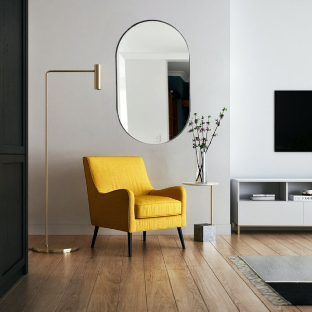 FKC Tasarım Oval Ayna (70X40CM) - 70x40 Ayna Fiyatı