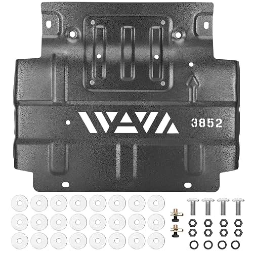 FL3Z-5D032-D Engine Splash Guard Shield Grill Compatible with 2015-2022 Ford F-150 2.7L 3.3L 3.5L 5.0L, Lower Front Splash Shield Replacement # FL3Z-5D032-E, FL3Z-5D032-A