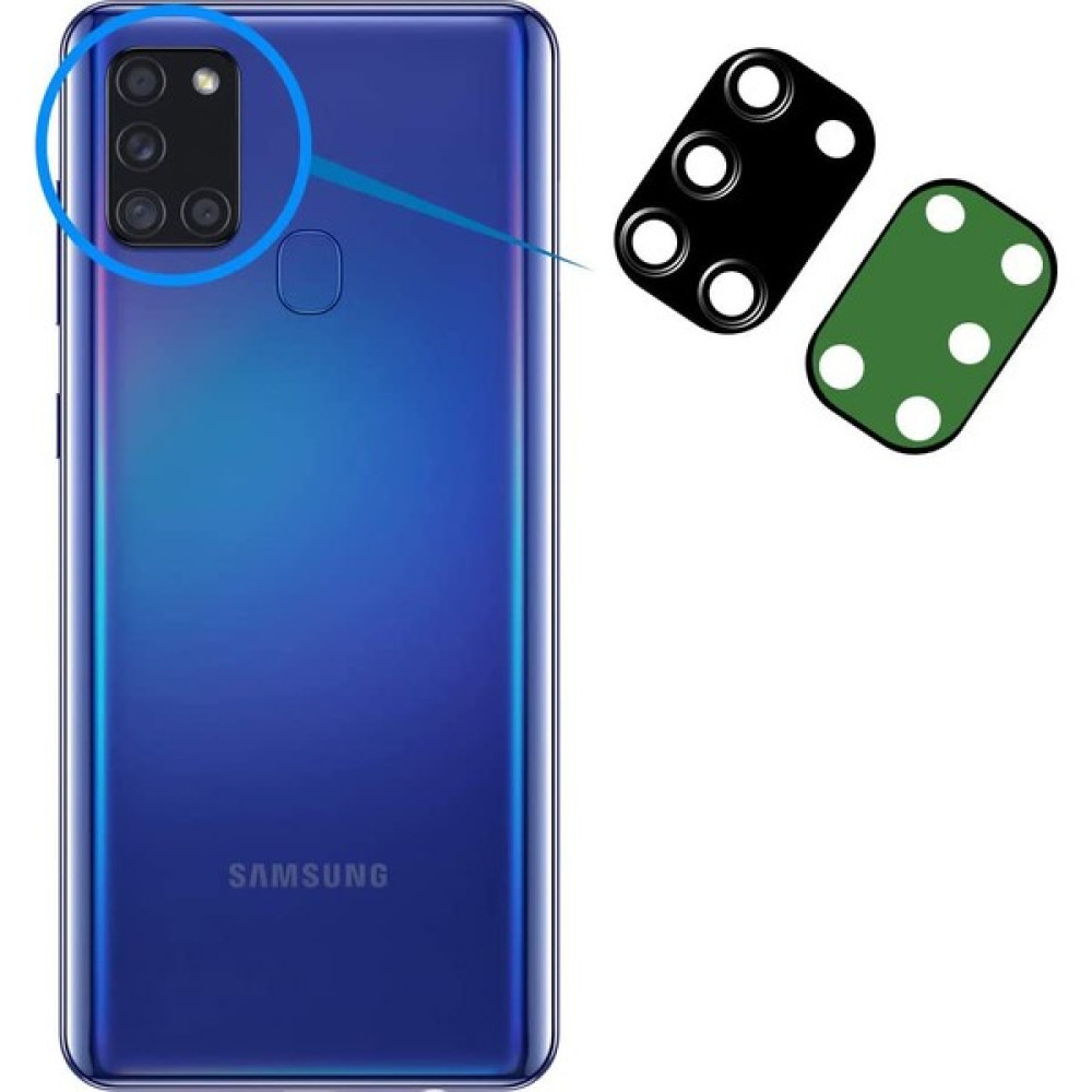 Flagen Samsung Galaxy A31 Uyumlu Arka Kamera Camı Lens Yapışkanlı Telefon Yedek Parça Fiyatı
