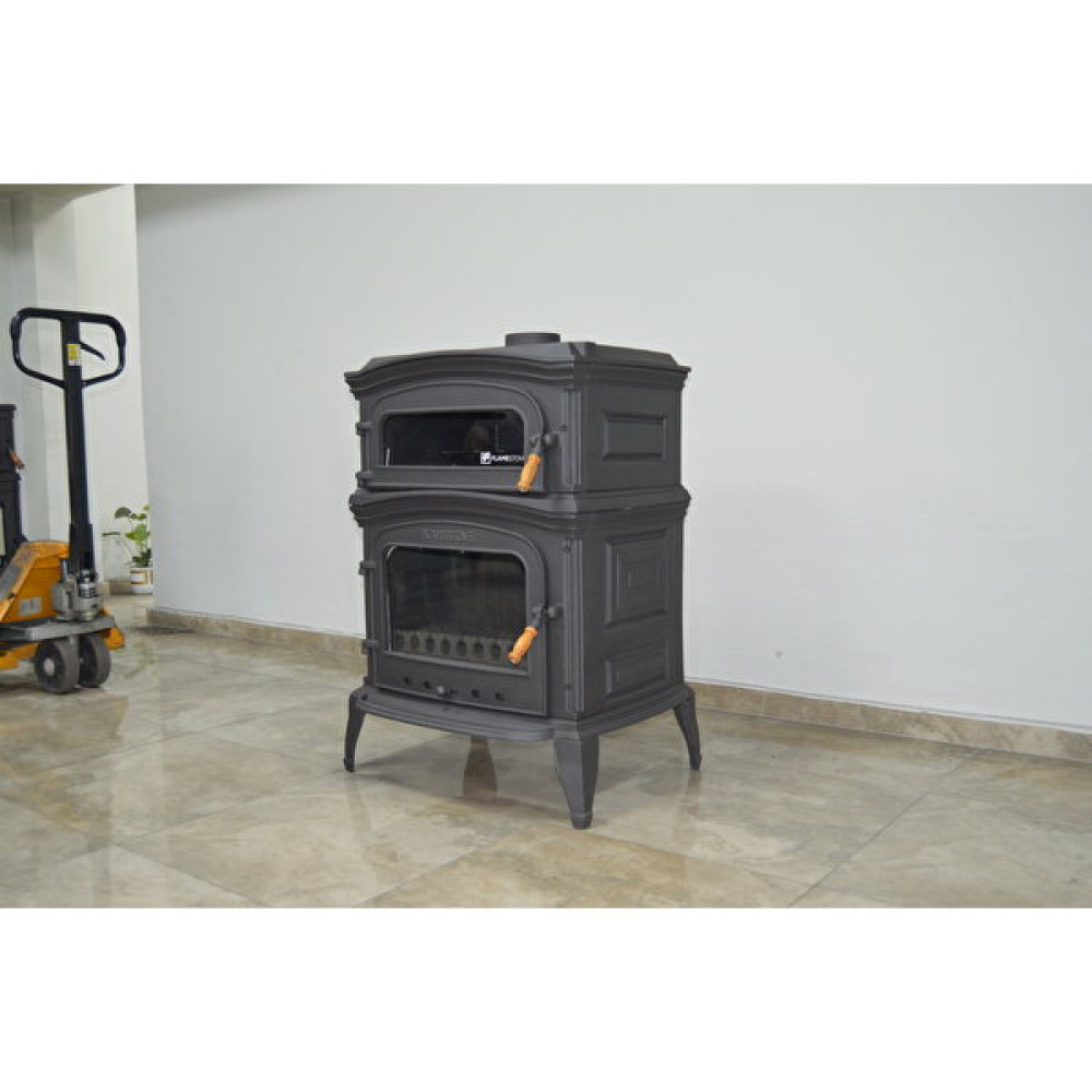 Flame Stove Altara Premium Pik Döküm Fırınlı Şömine Soba Bahçe Mobilyası Fiyatı