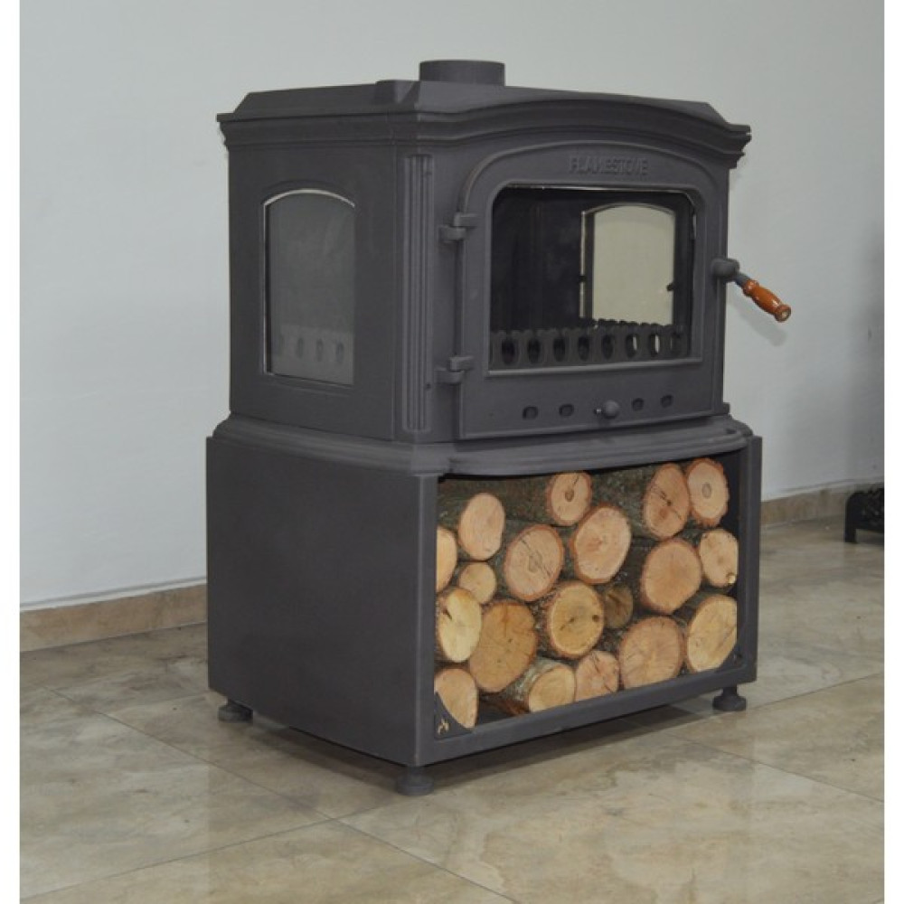 Flame Stove Flamestove FS-032 Altara 3 Camlı Odun Hazneli Pik Döküm Şömine Soba Bahçe Mobilyası Fiyatı