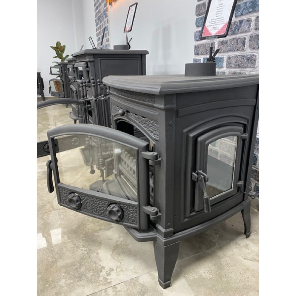 Flame Stove FS-15YK4 Camlı Yandan Kapaklı Döküm Şömine Soba Bahçe Mobilyası Fiyatı
