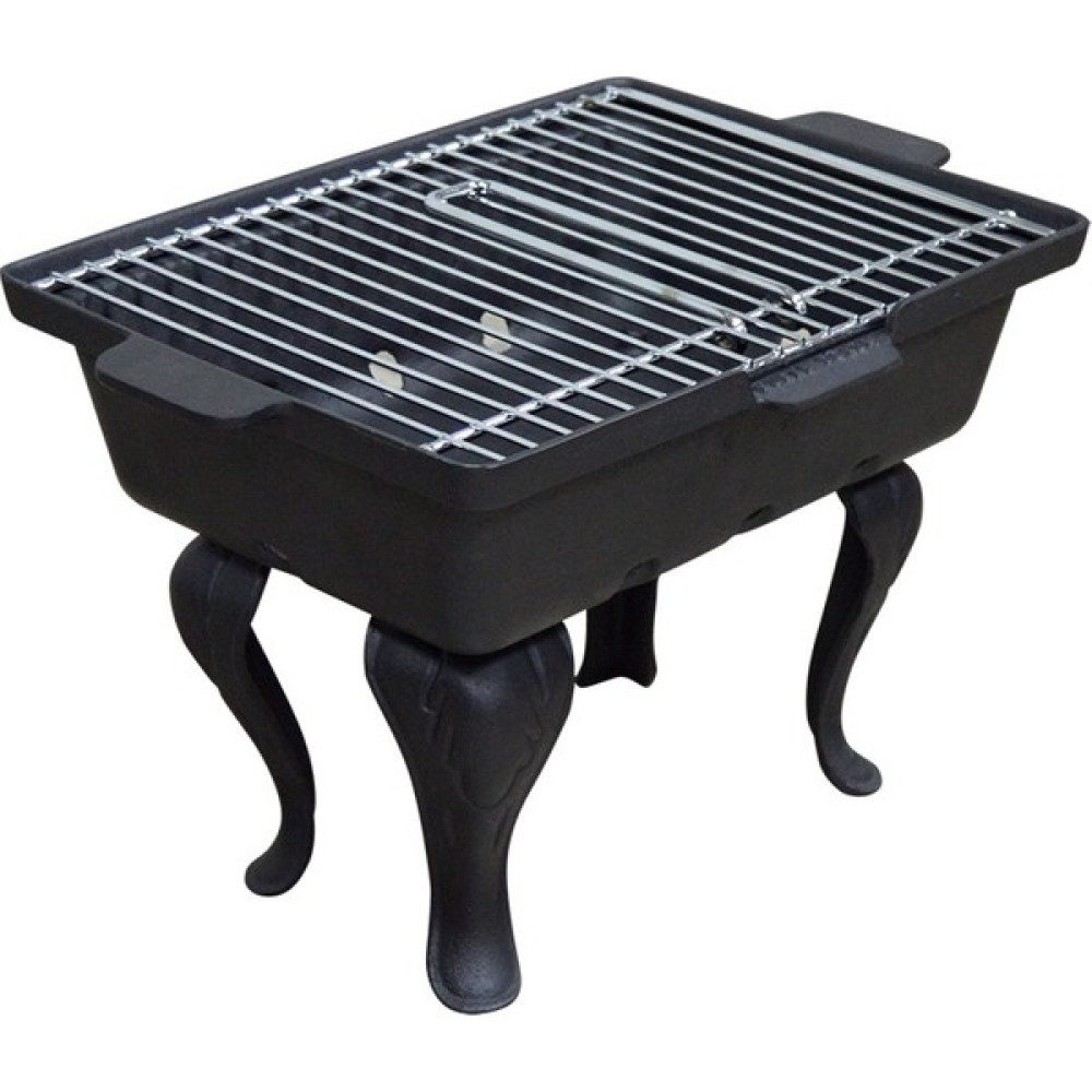 Flame Stove Kısa Bacak Döküm Mangal FS401 - Antrasit Gri Bahçe Mangalı & Barbekü Fiyatı